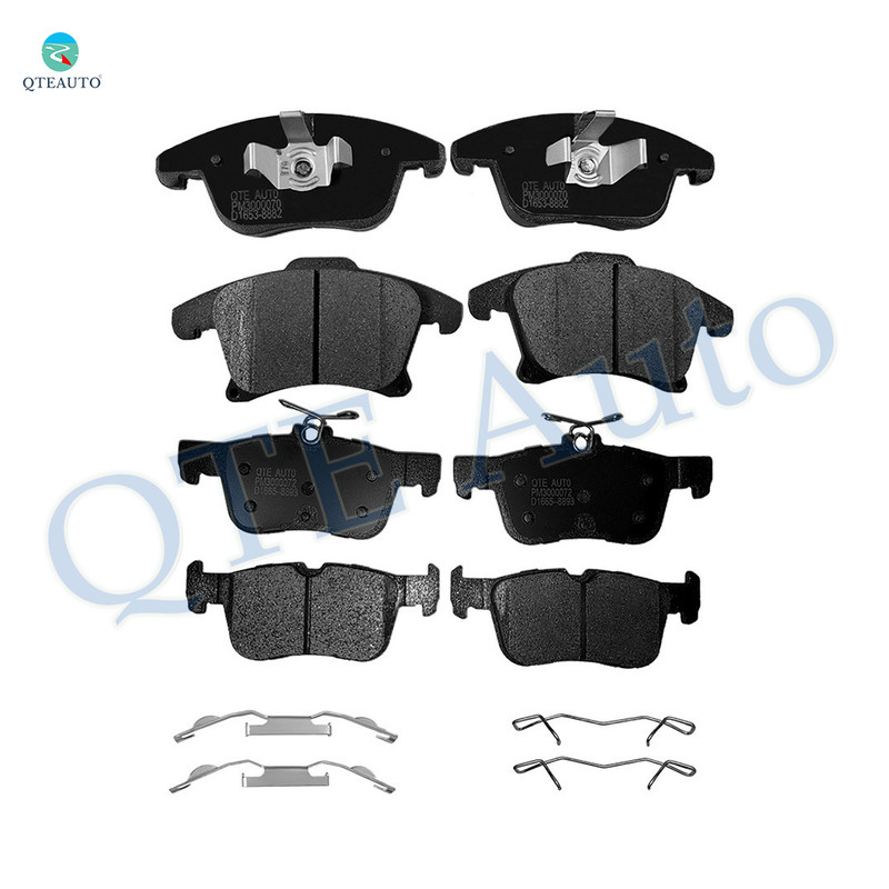 Set of 8 Front-Rear Ceramic Brake Pad Kit For 2013-2020 Ford Focus