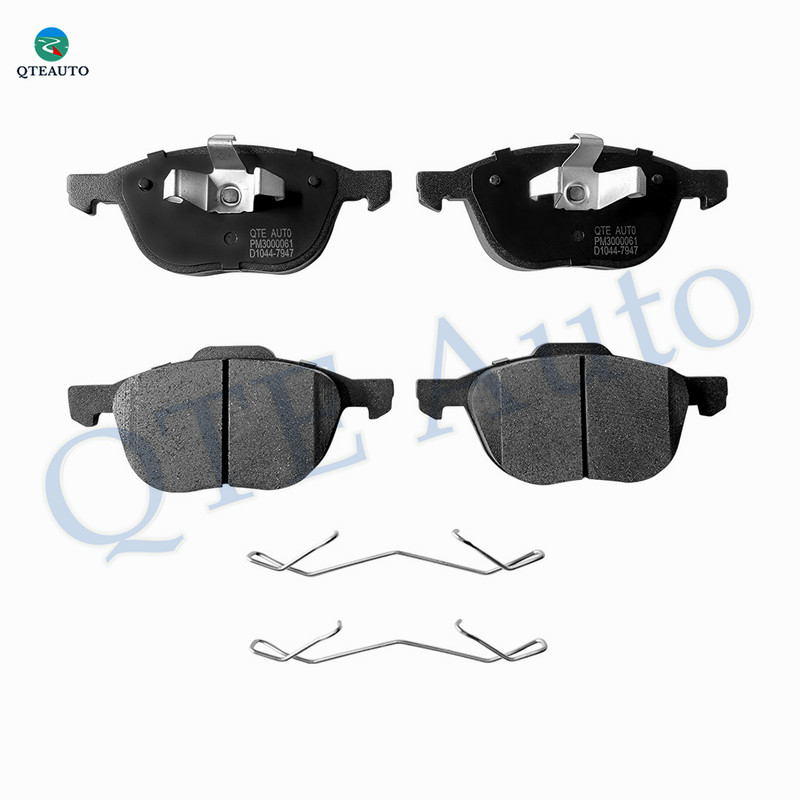 Front Ceramic Brake Pad Kit For 2013-2018 Ford C-MAX D1230 7947
