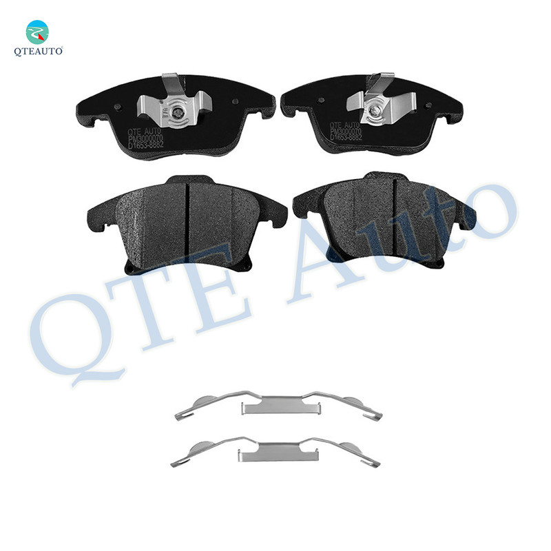 Front Ceramic Brake Pad Kit For 2019 2020 Ford SSV Plug-In Hybrid Base