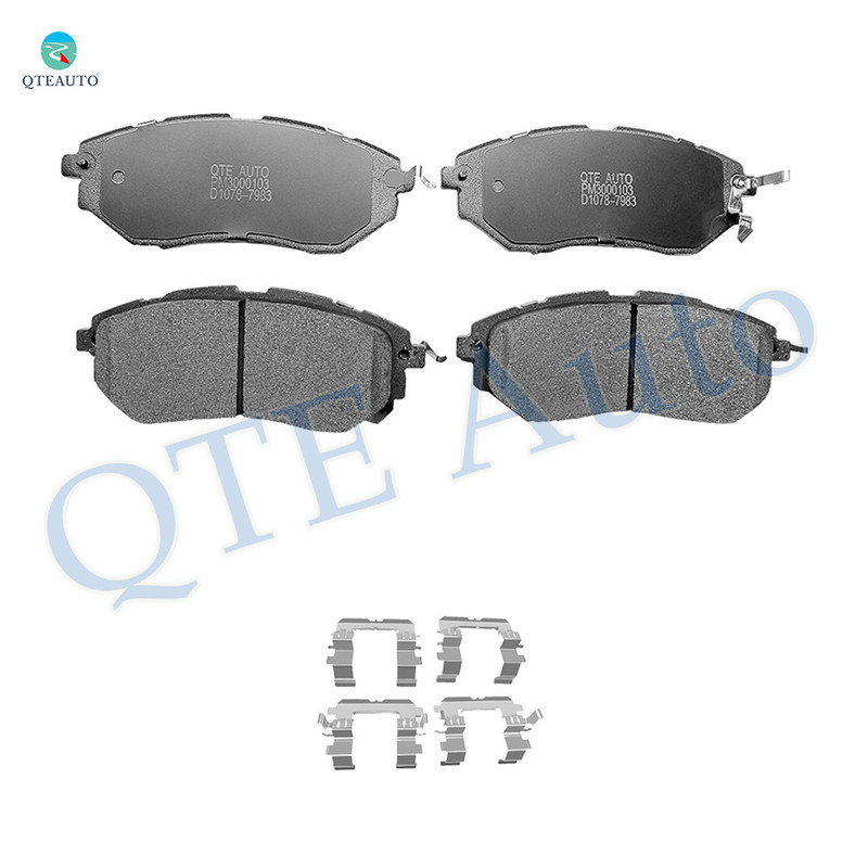 Front Ceramic Brake Pad Kit For 2006 2007 Subaru B9 Tribeca Limited Base