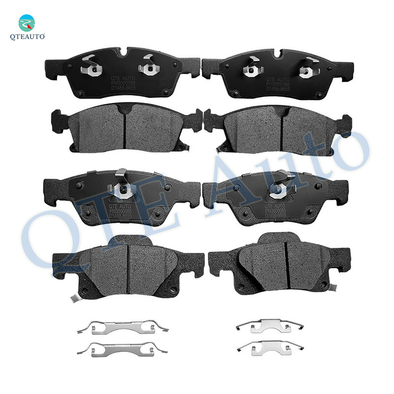 Set of 8 Front-Rear Ceramic Brake Pad Kit For 2011-2020 Dodge Durango