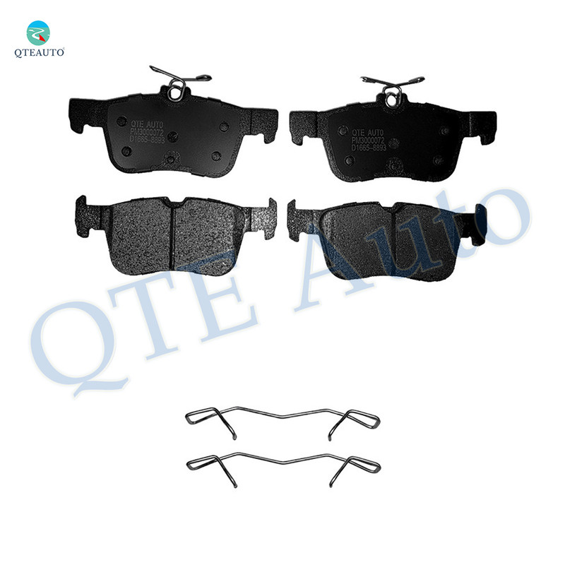 Rear Ceramic Brake Pad Kit For 2013-2020 Lincoln MKZ