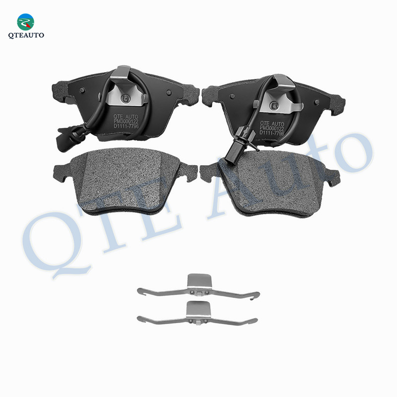 Front Ceramic Brake Pad Kit For 2005-2009 Audi A4 Cabriolet Base
