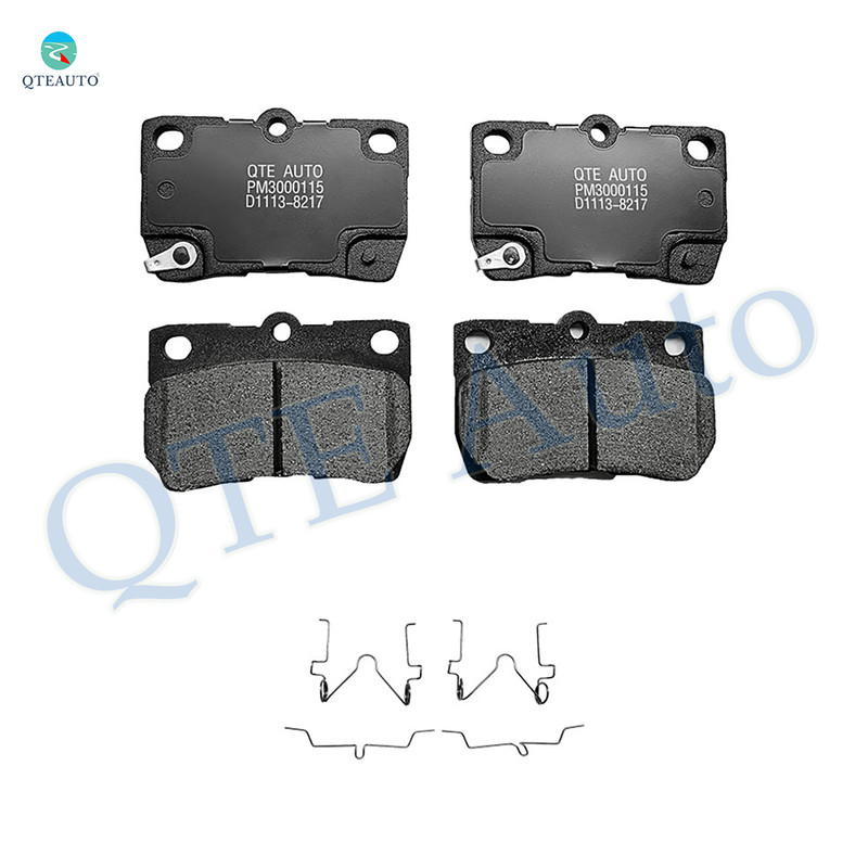 Rear Ceramic Brake Pad Kit For 2006 Lexus GS300 Base
