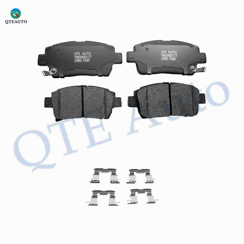 Front Ceramic Brake Pad Kit For 2003-2009 Toyota Prius Base Touring
