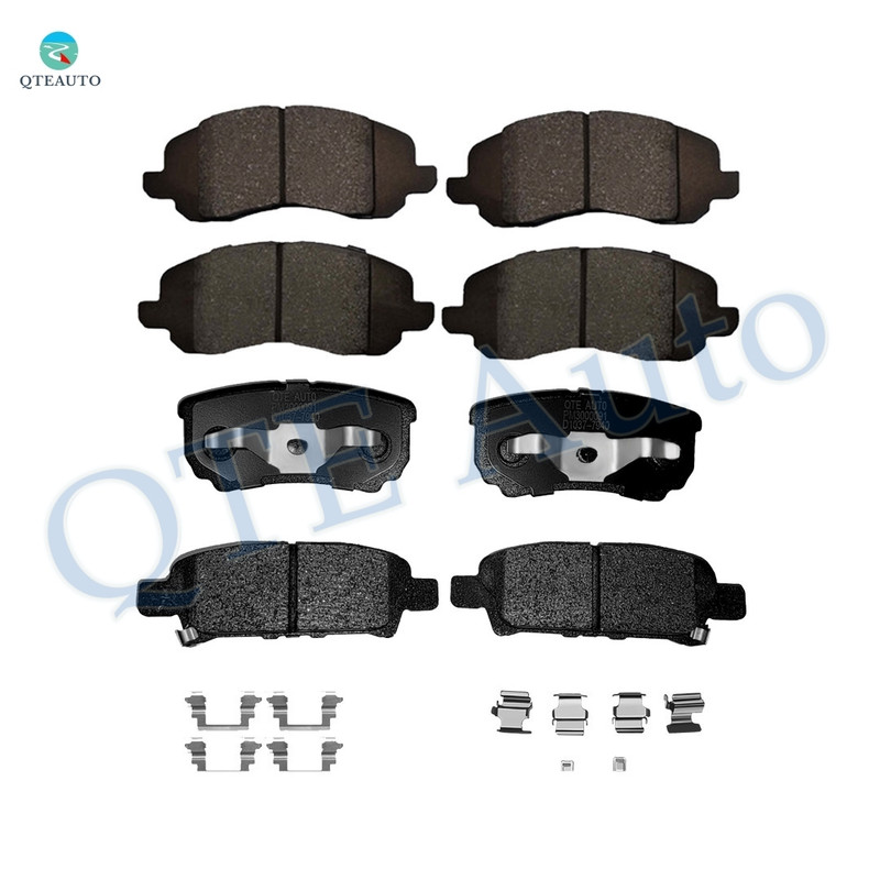 Set of 8 Front-Rear Ceramic Brake Pad Kit For 2007-2013 Jeep Patriot