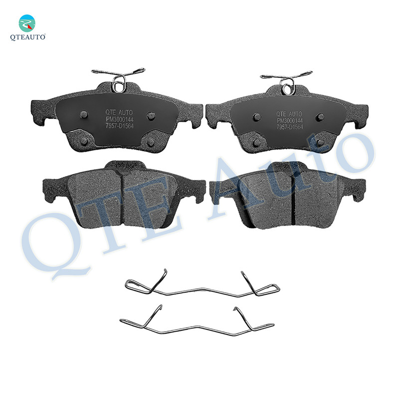 Rear Ceramic Brake Pad Kit For 2013-2018 Ford C-MAX