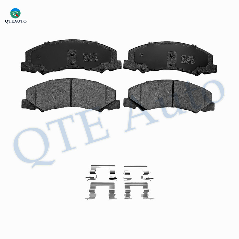 Front Ceramic Brake Pad Kit For 2006-2015 Chevrolet Impala