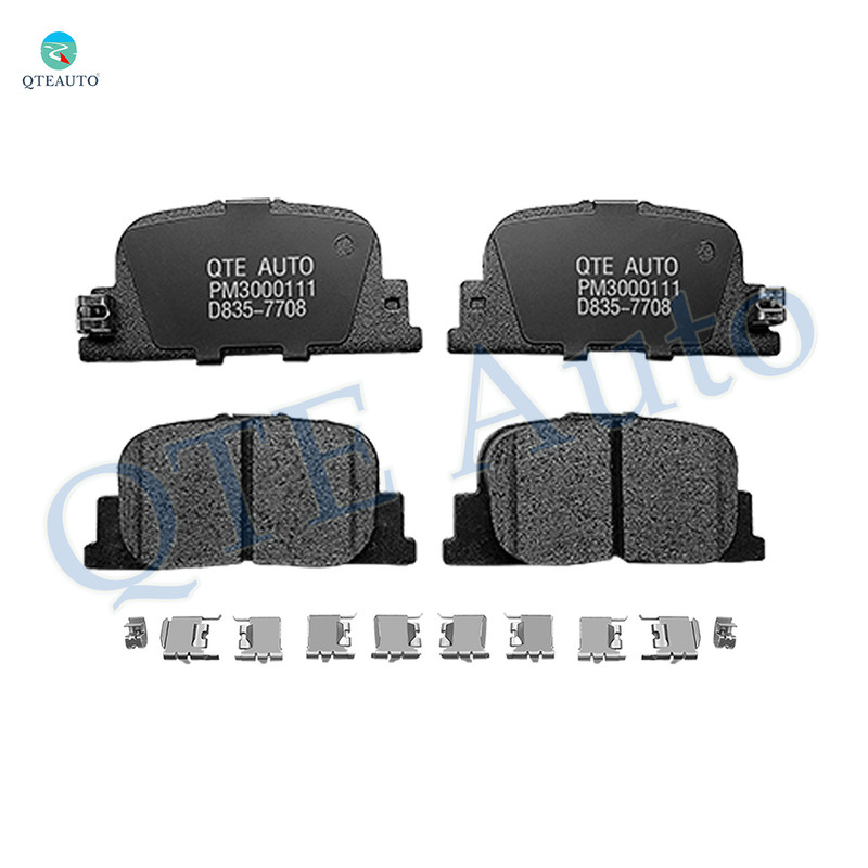 Rear Ceramic Brake Pad Kit For 2000 2001 Lexus ES300 Base