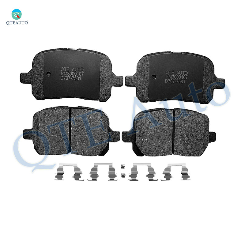 Front Ceramic Brake Pad Kit For 1997-2001 Lexus ES300 Base