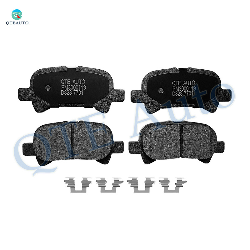 Rear Ceramic Brake Pad Kit For 2001-2008 Toyota Solara