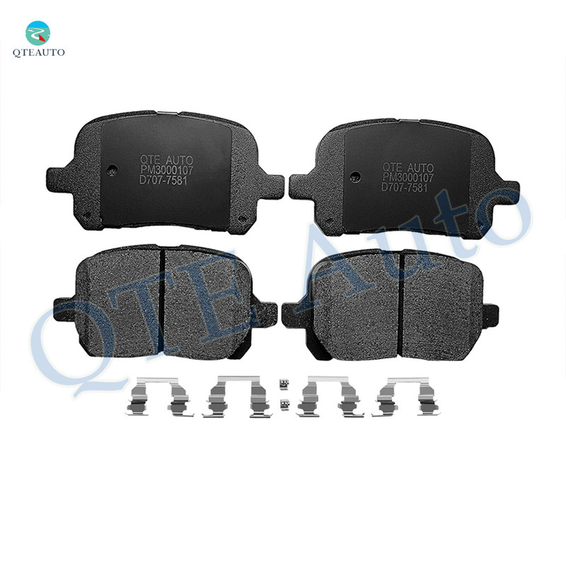 Front Ceramic Brake Pad Kit For 1997-2001 Toyota Camry