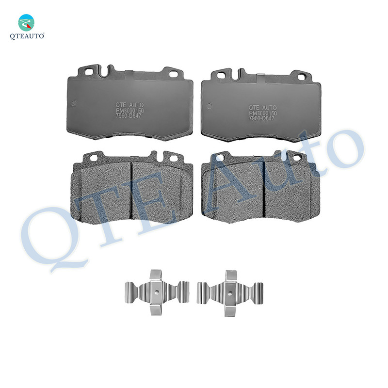 Front Ceramic Brake Pad Kit For 2003-2005 Mercedes-Benz C230