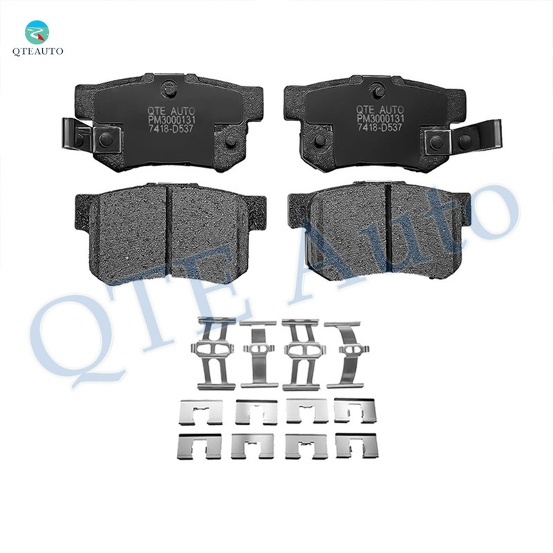 Rear Ceramic Brake Pad Kit For 2006-2011 Acura CSX