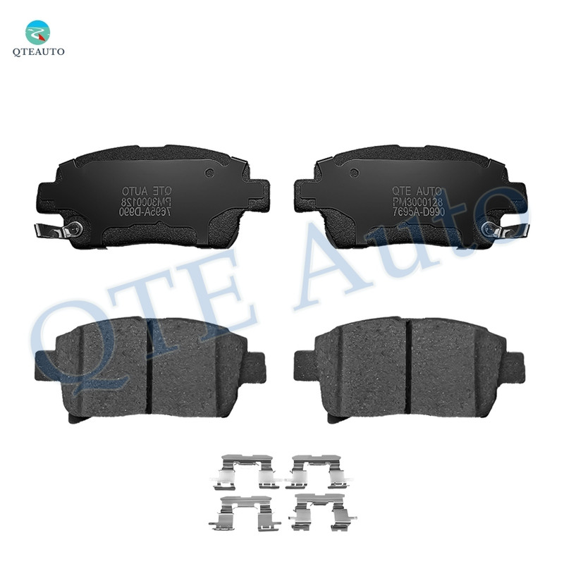 Front Ceramic Brake Pad Kit For 2003-2009 Toyota Prius