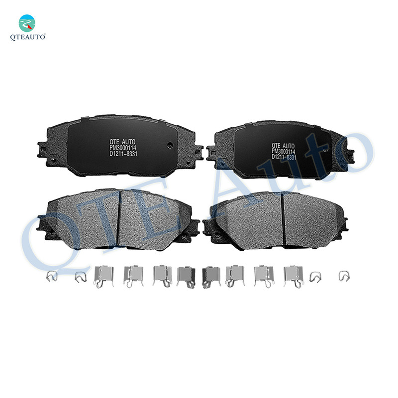 Front Ceramic Brake Pad Kit For 2009-2013 Toyota Matrix