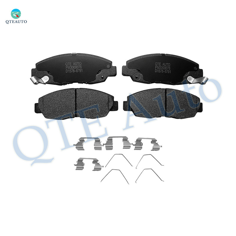 Front Ceramic Brake Pad Kit For 1996-2005 2012-2015 Honda Civic