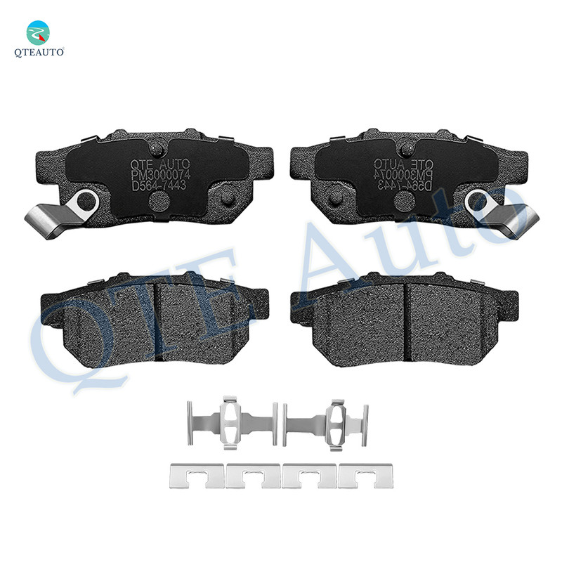 Rear Ceramic Brake Pad Kit For 1993-1997 Honda Civic DEL SOL Si