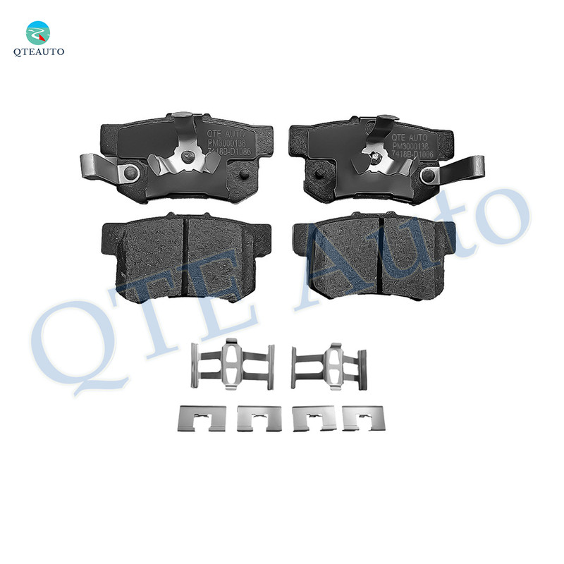 Rear Ceramic Brake Pad Kit For 2010 2011 Honda Accord Crosstour Rear Ceramic Brake Pad Kit For 2010 2011 Honda Accord Crosstour
