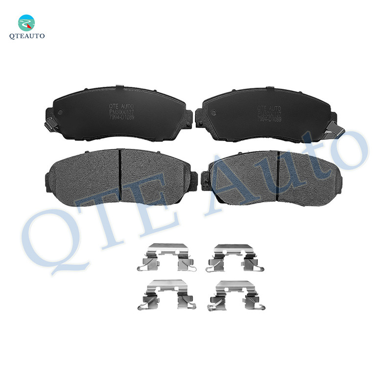 Front Ceramic Brake Pad Kit For 2012 Honda Crosstour EX-L FWD Front Ceramic Brake Pad Kit For 2012 Honda Crosstour EX-L FWD
