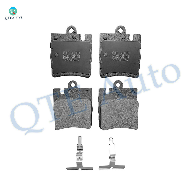 Rear Ceramic Brake Pad Kit For 2000-2005 Mercedes-Benz CLK320