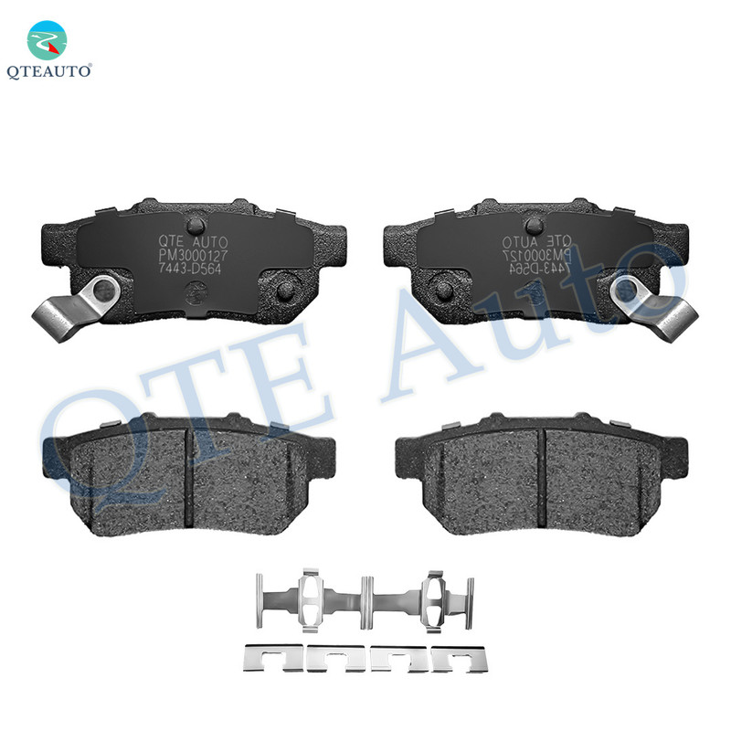 Rear Ceramic Brake Pad Kit For 1993-1997 Honda Civic DEL SOL
