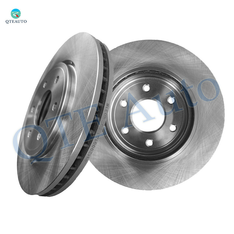 Front 296mm Brake Disc Rotors For 2005-2015 Nissan Xterra
