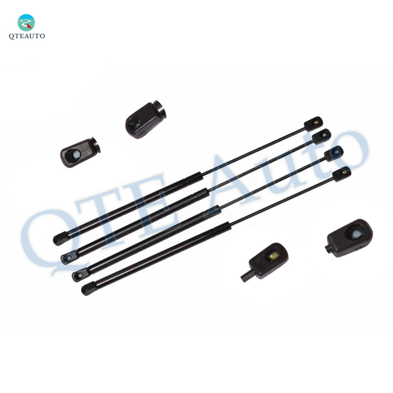 Set of 4 Front Hood-Rear Back Glass Lift Support For 2002 - 2007 Jeep Liberty