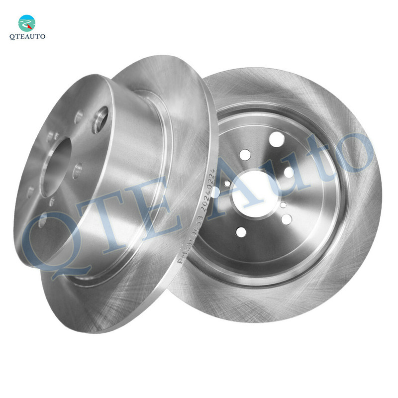 Rear Brake Disc Rotors For 2016-2018 Subaru Crosstrek