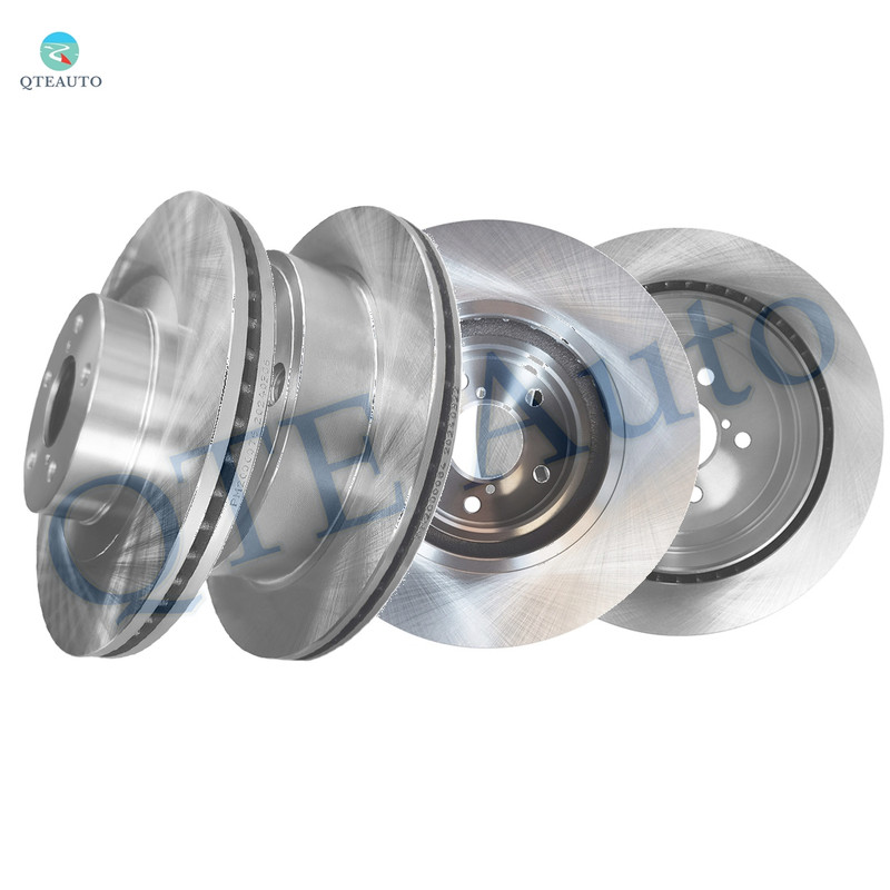 Set of 4 Front-Rear Brake Disc Rotors For 2013-2017 Subaru BRZ