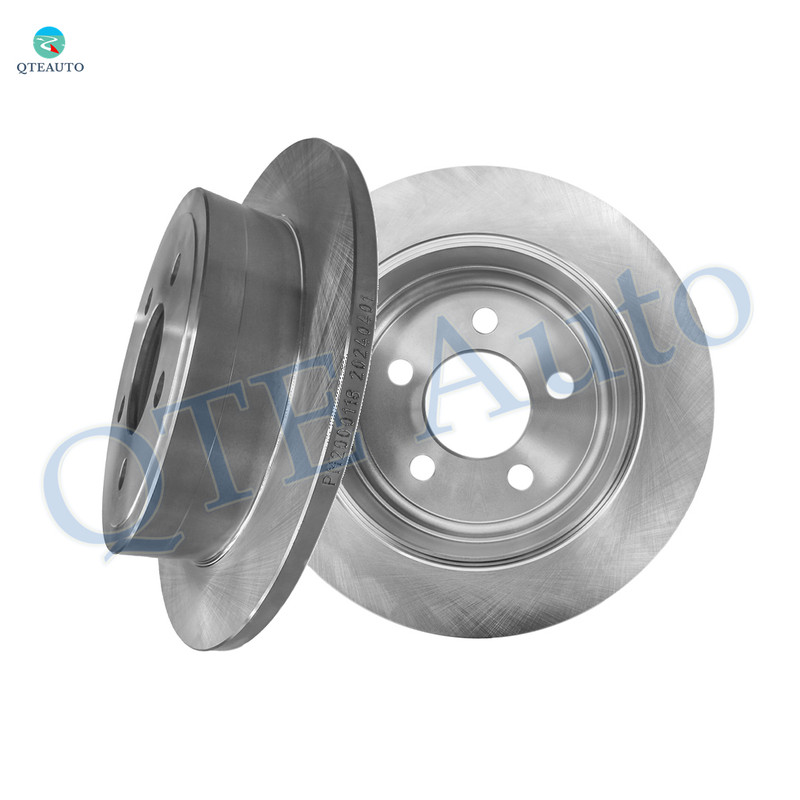 Rear 285mm Brake Disc Rotors For 2003-2006 Jeep Wrangler 5 Stud Wheel