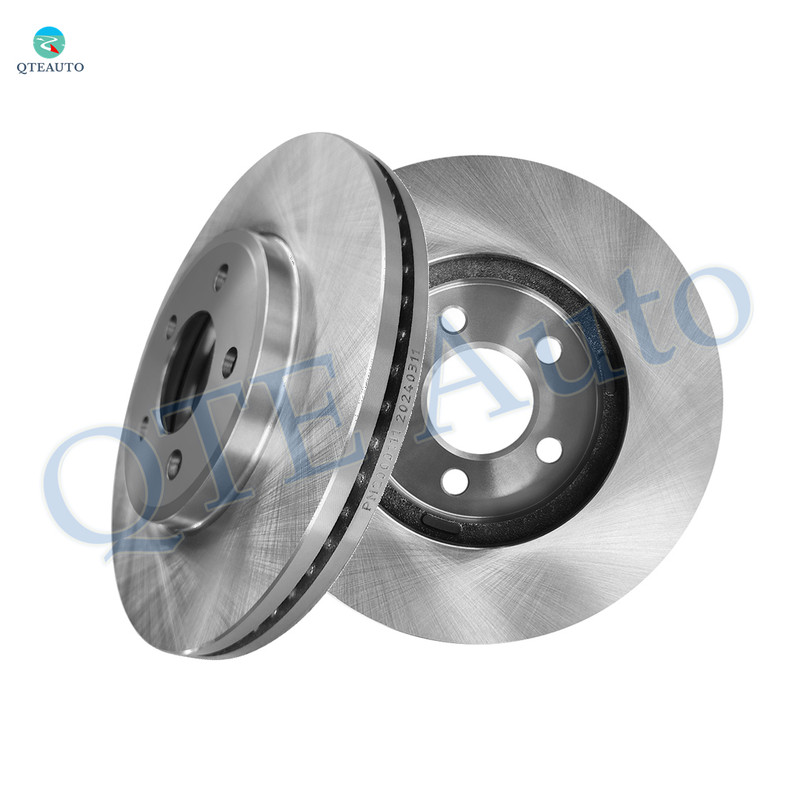 Front 305.2mm Brake Disc Rotors For 2003-2011 Lincoln Town CAR 5 Stud Wheel