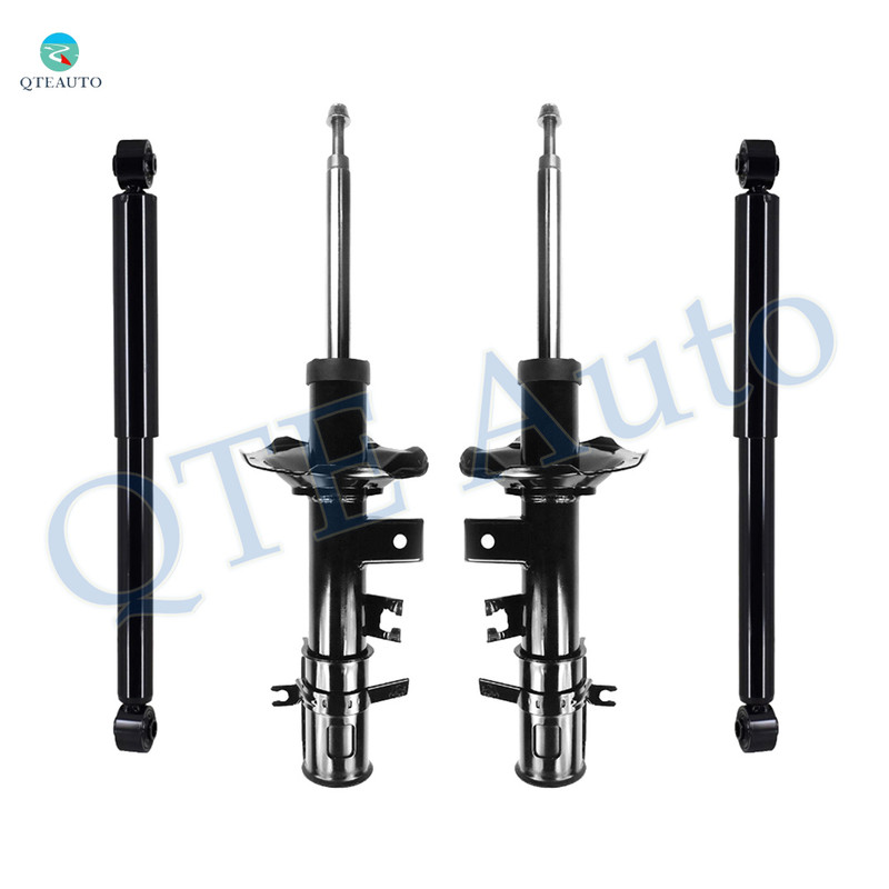Set 4 Front Suspension Strut-Rear Shock Absorber For 1999 2000 Nissan Pathfinder