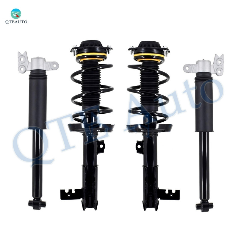 Set of 4 Front Quick Complete Strut-Coil Spring Assembly-Rear Shock Absorber For 2018-2021 GMC Terrain RWS