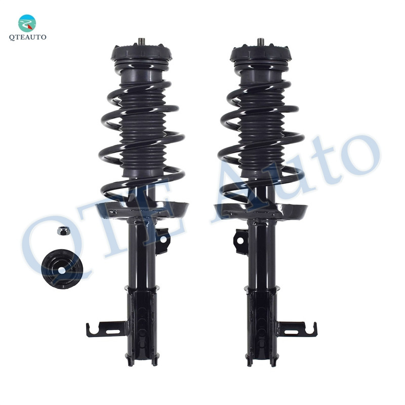 Pair of 2 Front Left-Right Quick Complete Strut-Coil Spring Assembly For 2016 Chevrolet Cruze Limited