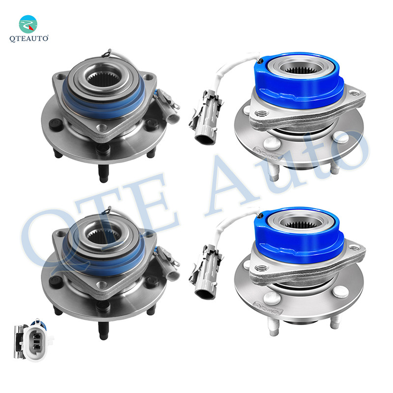 Set of 4 Front-Rear Wheel Hub Bearing Assembly For 2001-2005 Pontiac Aztek AWD