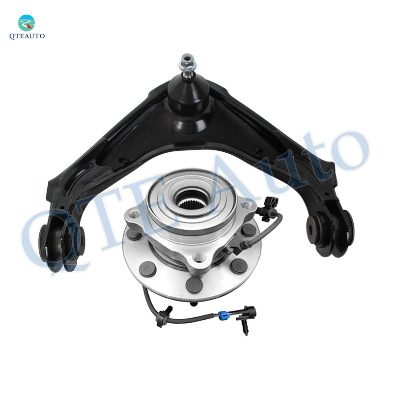 Front Upper Wheel Hub Bearing Assembly-Control Arm Ball Joint For 2001-2003 2005 2006 Chevrolet Silverado 2500 HD