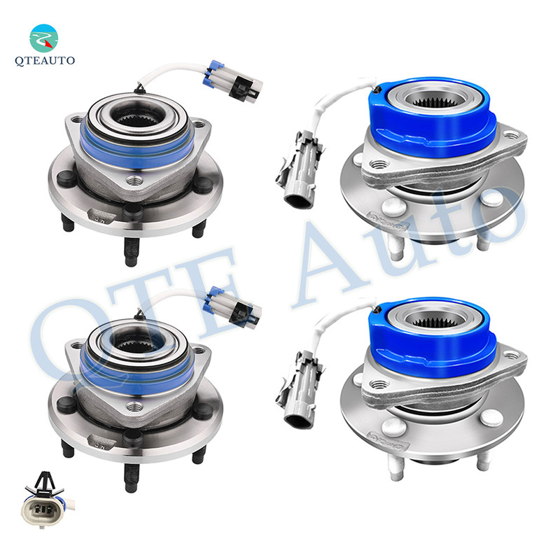 Set of 4 Front-Rear Wheel Hub Bearing Assembly For 2001-2005 Pontiac Montana