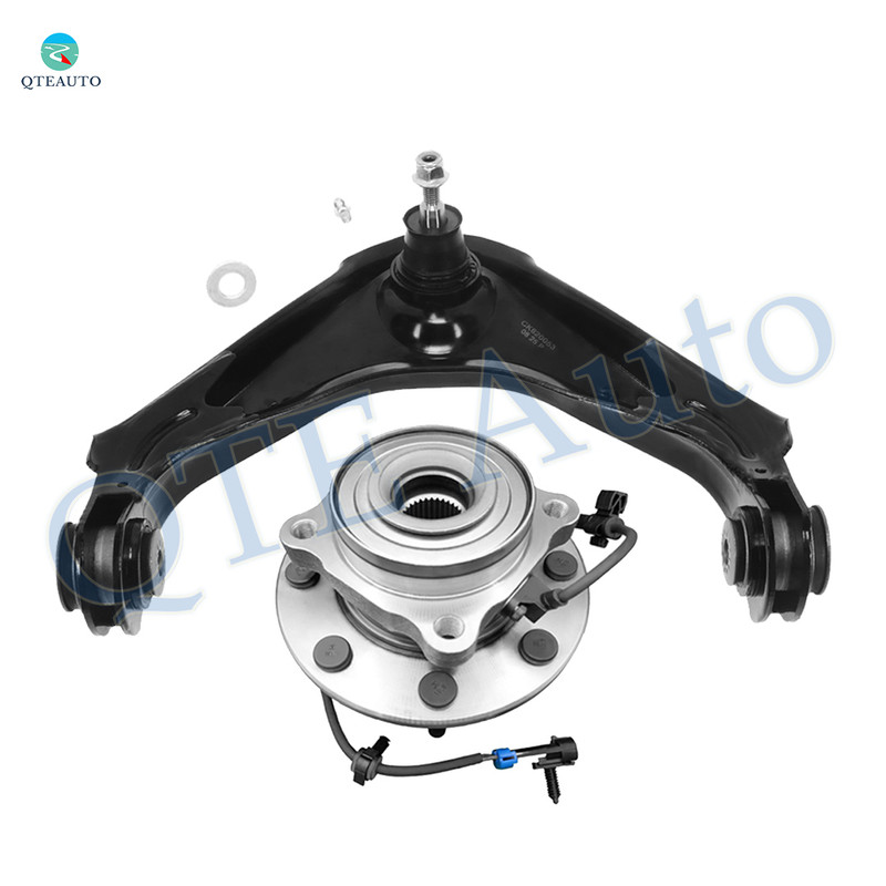 Front Upper Wheel Hub Bearing Assembly-Control Arm Ball Joint For 2001-2006 GMC Sierra 2500 HD