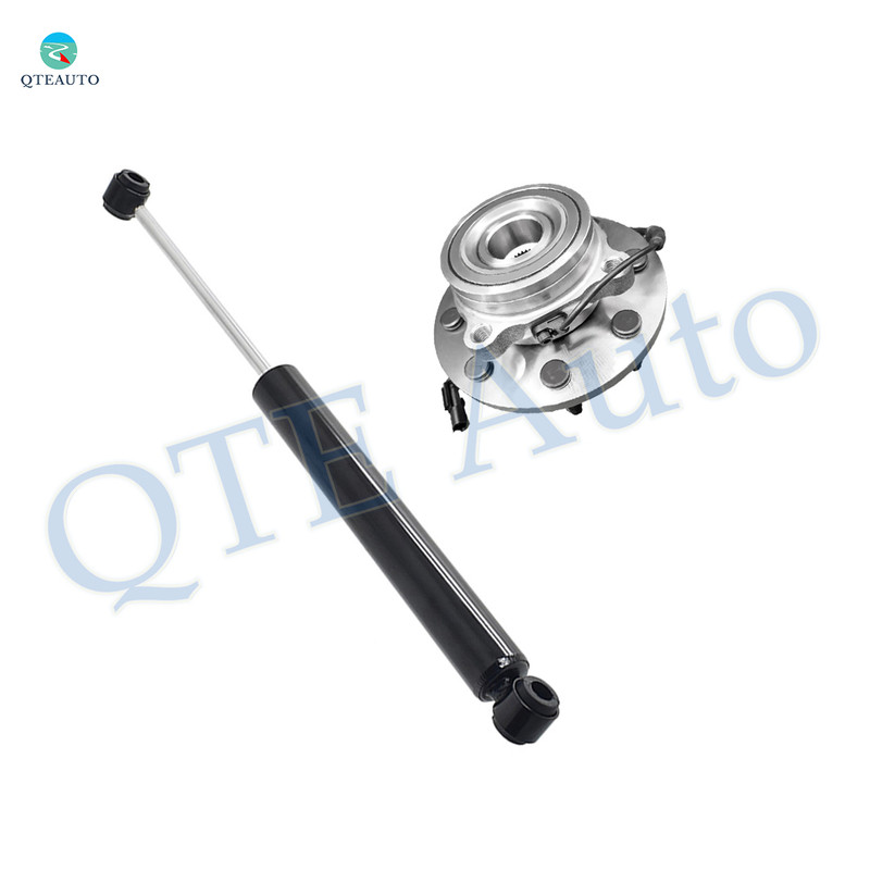 Front Wheel Hub Bearing Assembly-Steering Damper For 2006-2008 Dodge RAM 3500 4WD