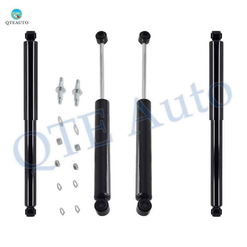 Set of 4 Front Steering Damper-Rear Shock Absorber For 1987 GMC V3500 4WD