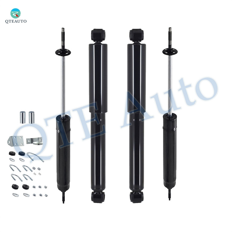 Set of 4 Front Steering Damper-Rear Shock Absorber For 1959-1966 Jeep CJ3