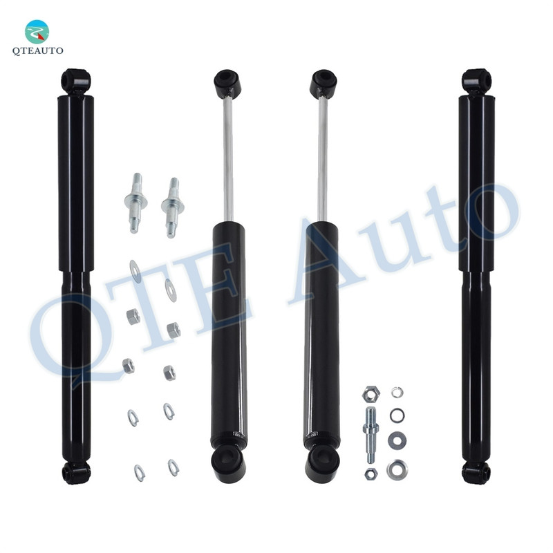 Set of 4 Front Steering Damper-Rear Shock Absorber For 1987 GMC V1500 4WD