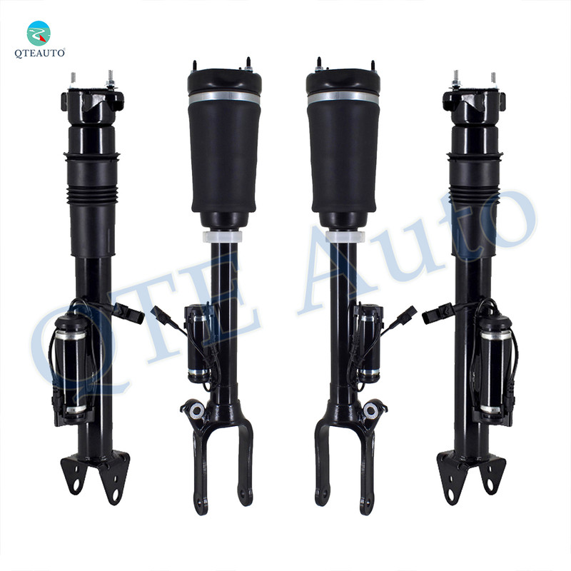 Set of 4 Front Air Airmatic Suspension Spring Strut-Rear Air Airmatic Suspension Shock For 2010 2011 Mercedes-Benz ML450