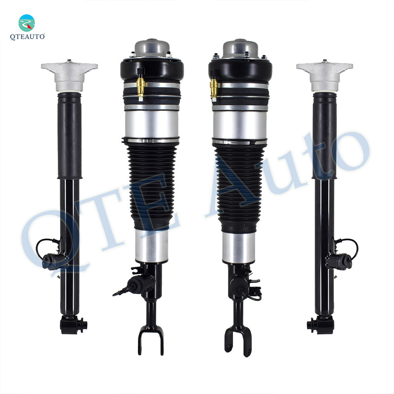 Set of 4 Front Air Suspension Spring Strut-Rear Electric Complete Shock Kit For 2005-2011 Audi A6 Quattro