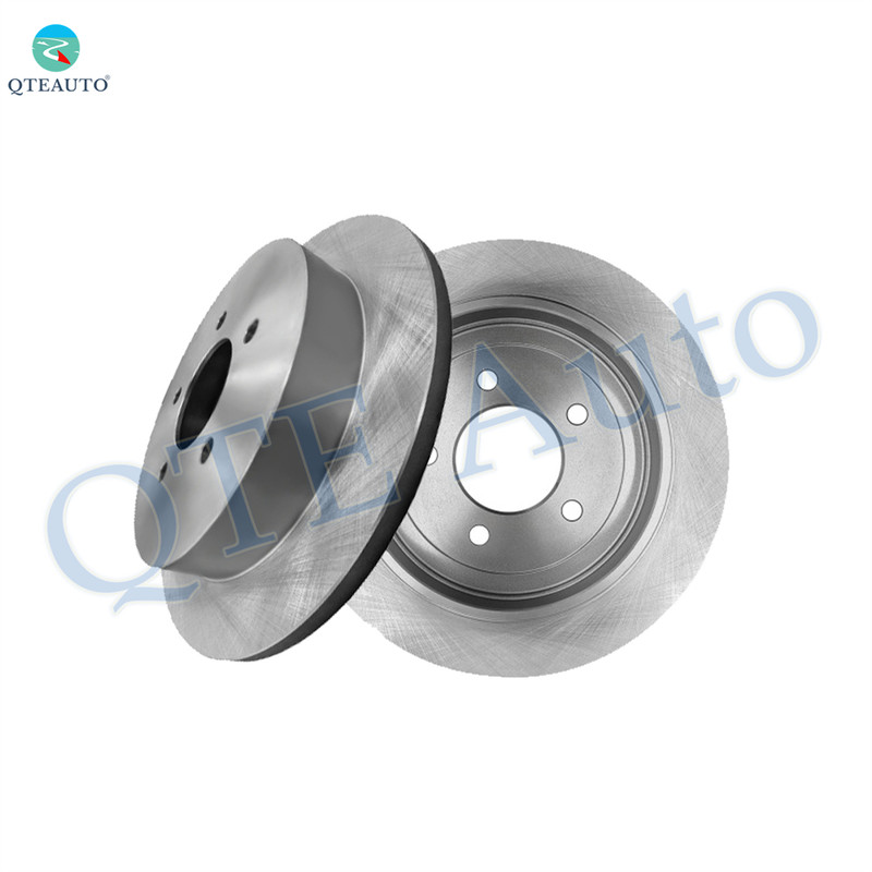 Rear Brake Disc Rotors 334mm For 1997-2003 Ford F-150 5 Stud Wheel