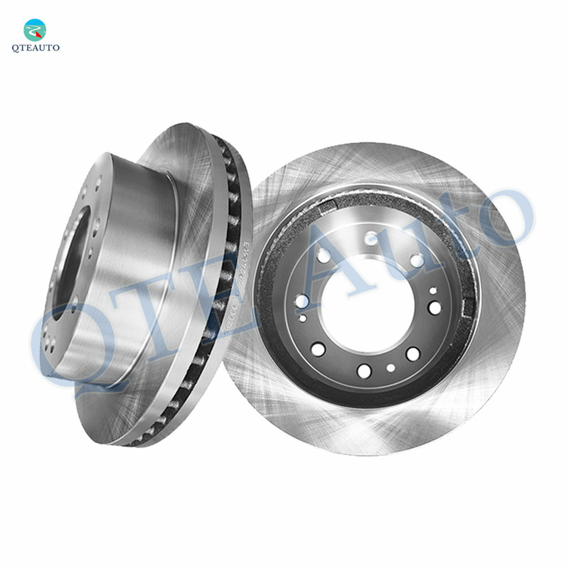 Front Brake Disc Rotors 355mm For 2011-2015 Chevrolet Silverado 3500 HD