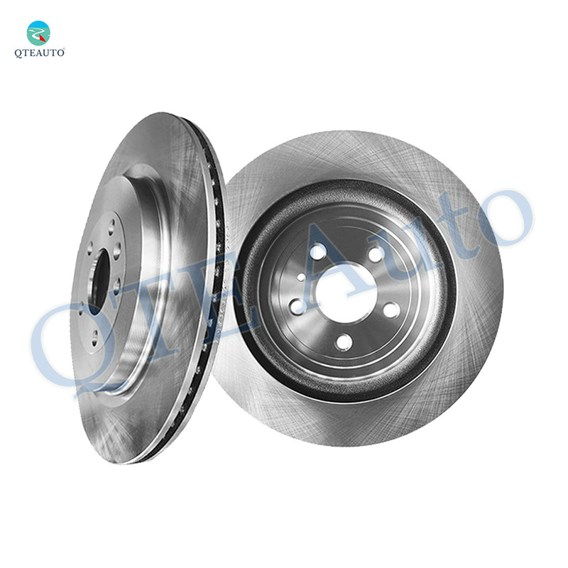 Rear Brake Disc Rotors 345mm For 2013-2019 Lincoln MKT