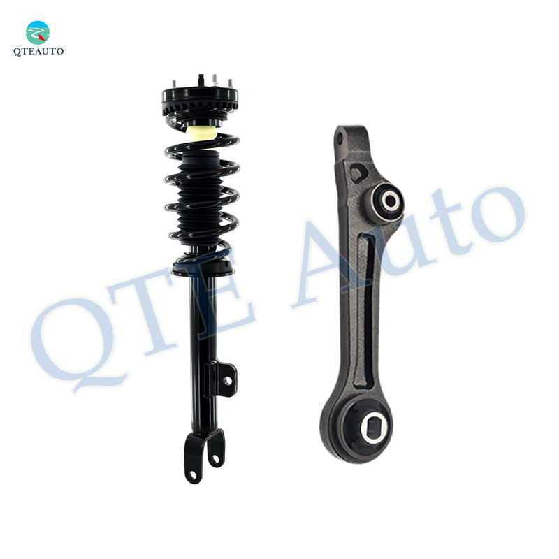 Front Lower Rearward Control Arm-Quick Complete Strut-Coil Spring Assembly For 2012-2014 Chrysler 300