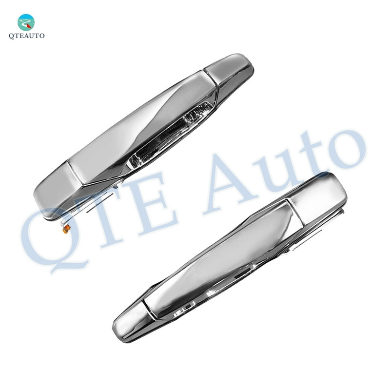Pair of 2 Rear Door Handle For 2007-2013 Chevrolet Silverado 1500